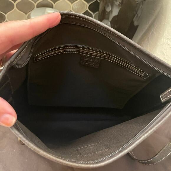 Gucci Brown Abbey D-Ring Hobo GG Canvas crossbody Bag - Picture 8 of 12